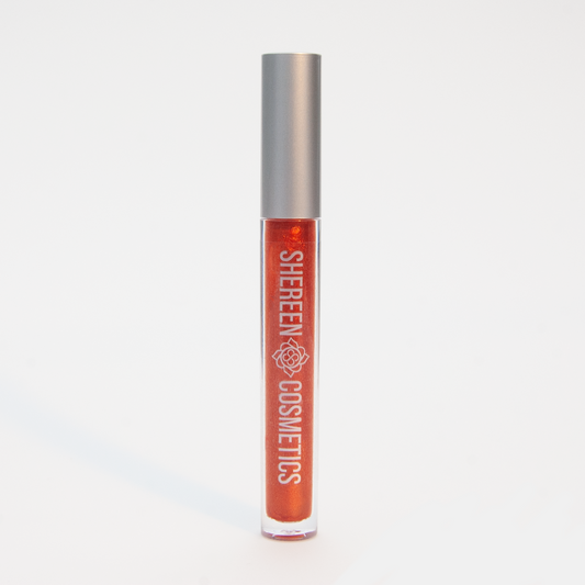 Amber Lip Gloss | Red Shimmer